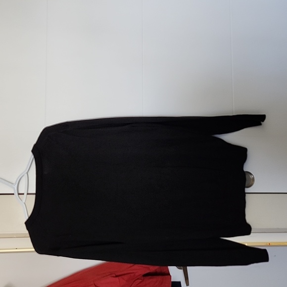 Nautica Size M Black V Neck Sweater - Picture 6 of 6